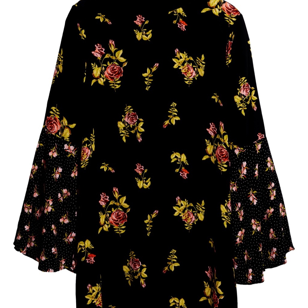 NEW Free People Mock Neck Mini Dress - Picture 5 of 9